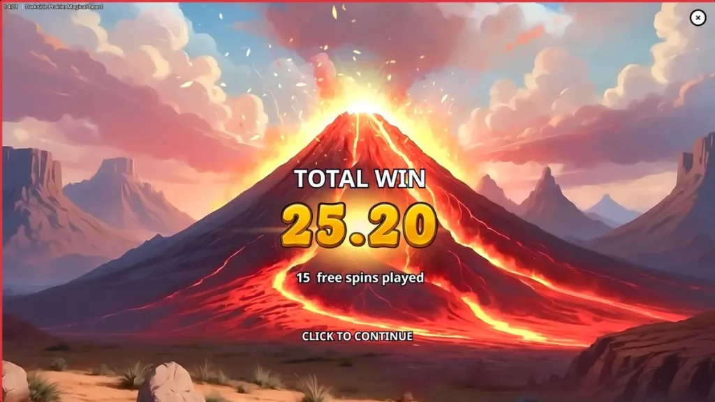 Pemandangan atmosferik slot Darkside Prairie: Magical Beasts dengan bison magis
